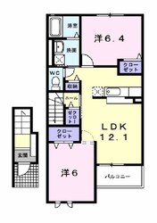 クレセール・Ｓ　IIの物件間取画像